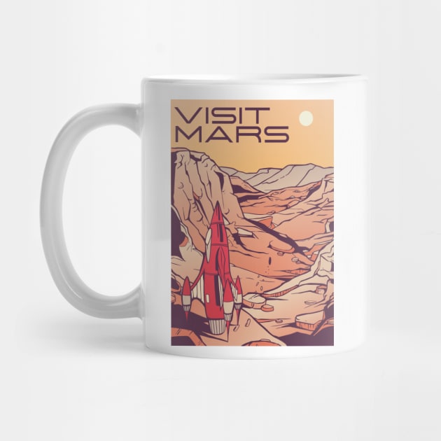 VISIT MARS by madeinchorley